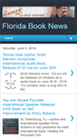 Mobile Screenshot of floridabooknews.com
